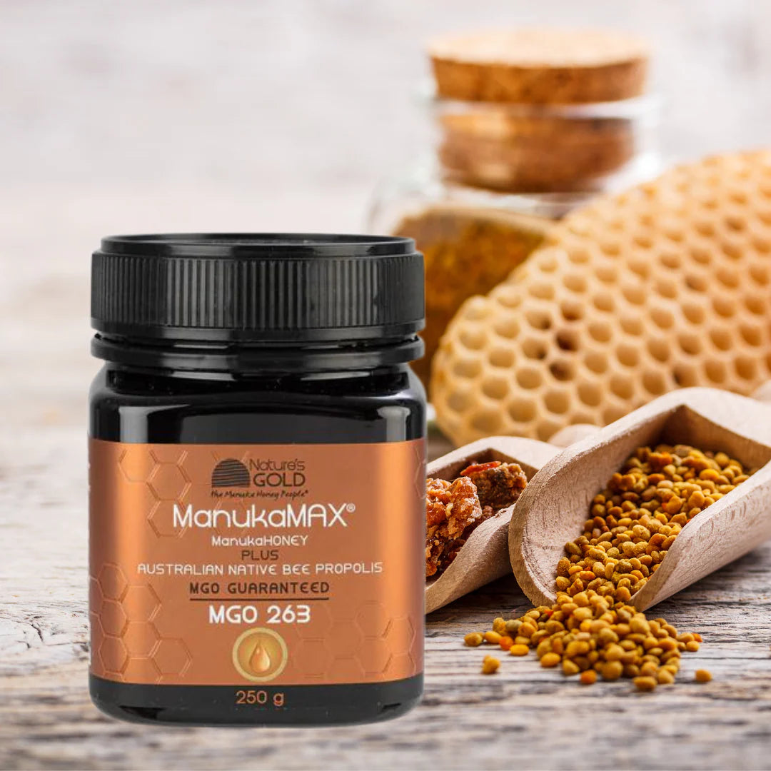 Manuka Honey MGO263 with Propolis 250g - Nature's Gold