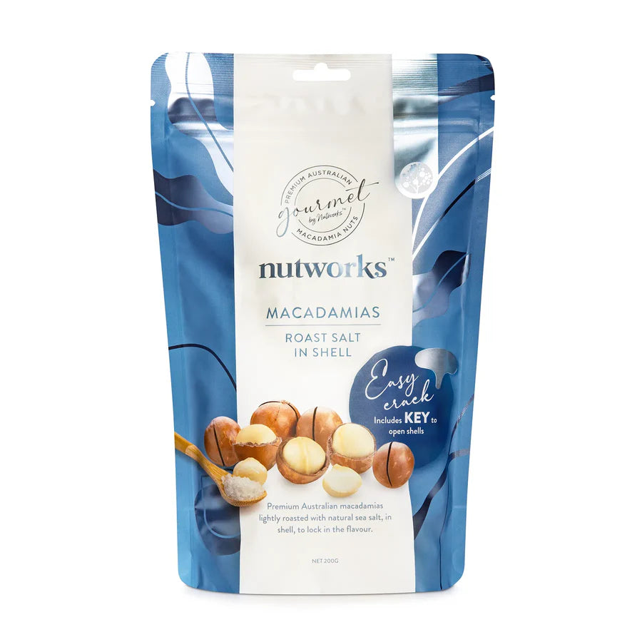 Macadamias - Roast Salt In Shell