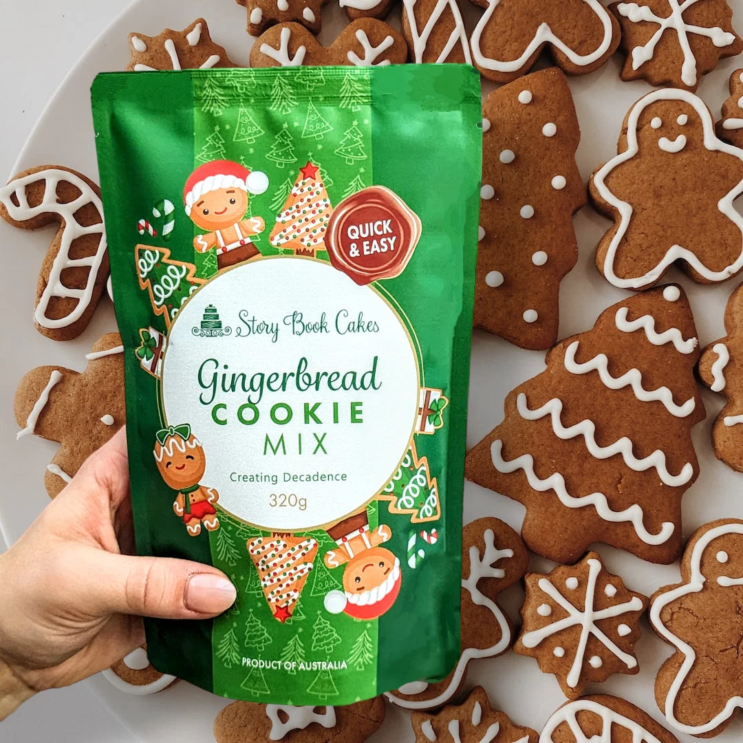 Story Book Cakes - Gingerbread Men Cookie Mix 320g