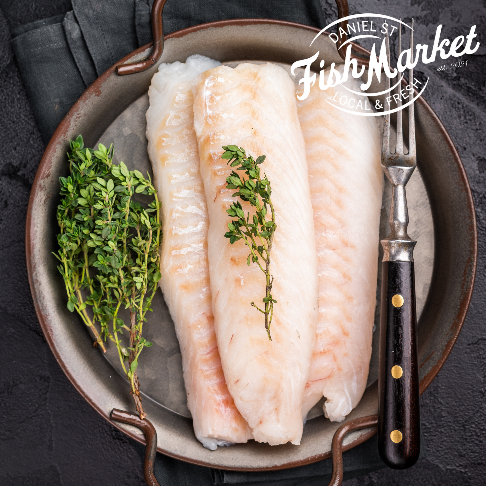 Daniel St Fish Market - Whiting Fillet (500g) (Frozen)