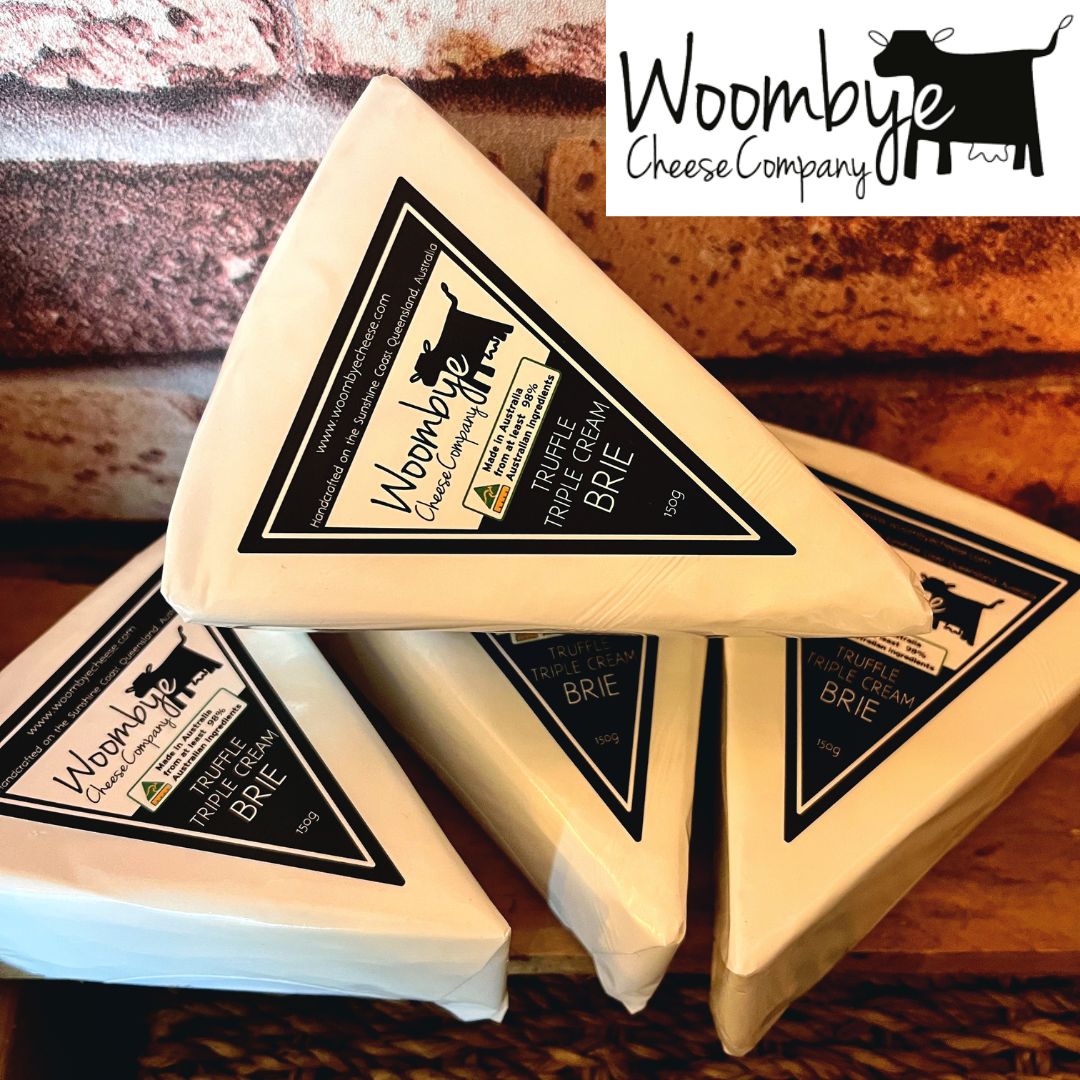 Woombye Cheese - Truffle Triple Brie - 150g