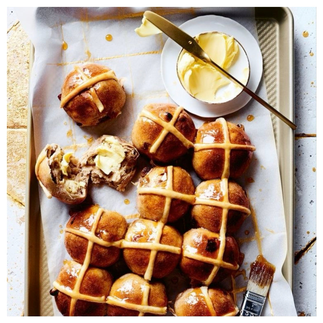 O'Donnells Bakehouse - Hot Cross Buns - Chocolate