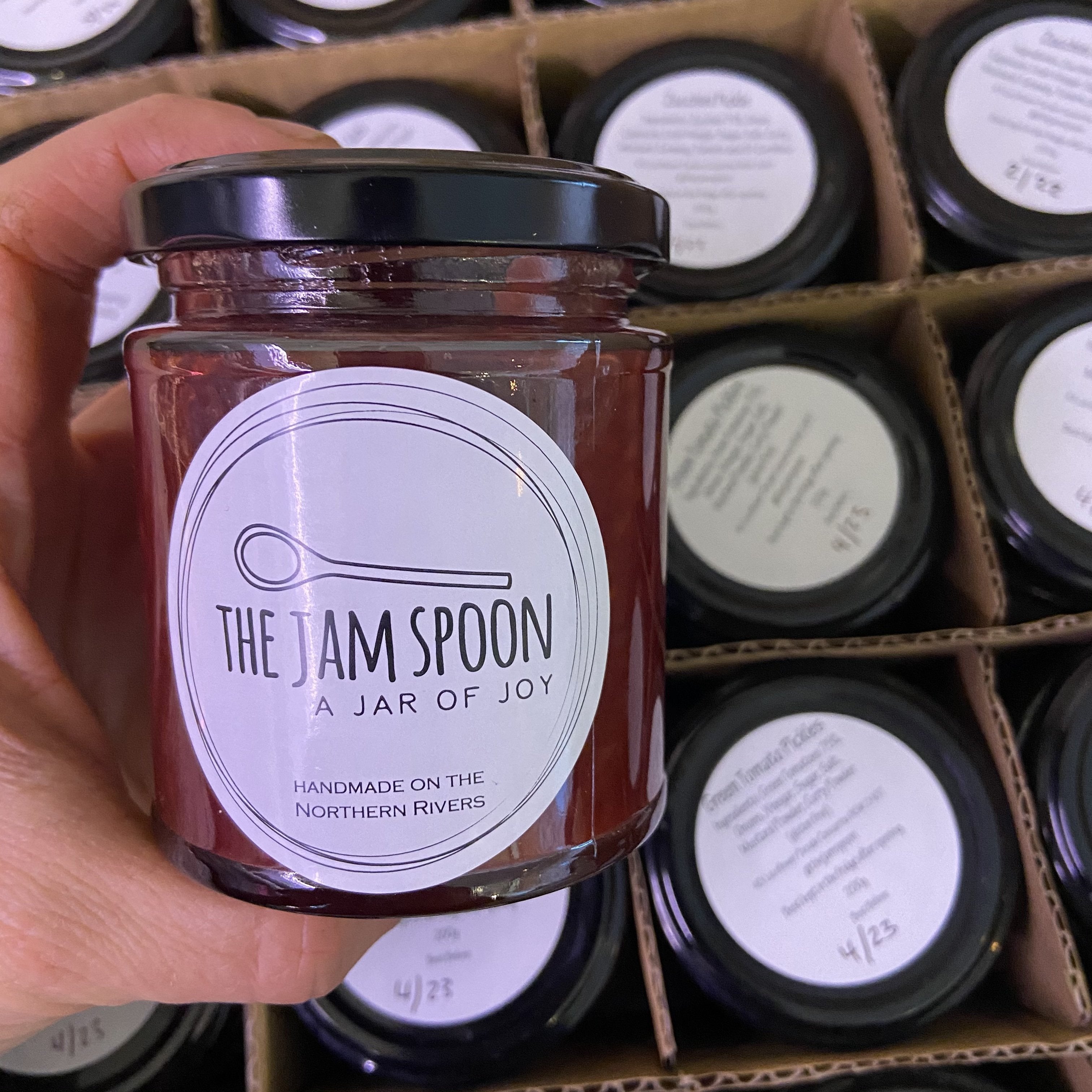 The Jam Spoon - Pear & Blackberry Jam