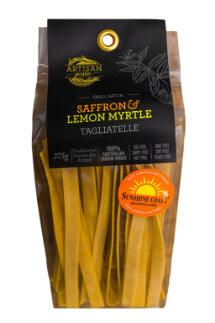 Artisan Pasta - Saffron & Lemon Myrtle Tagliatelle - 375g