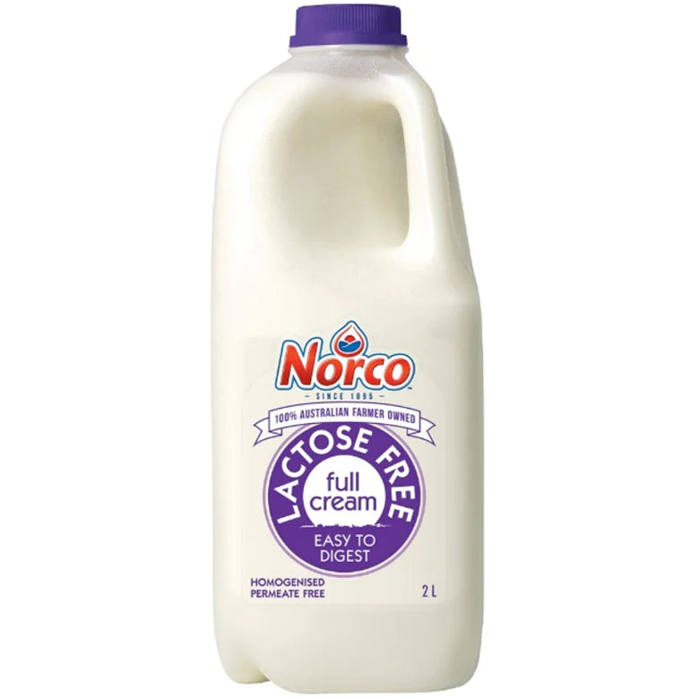 Norco Lactose Free Full Cream Milk -2L