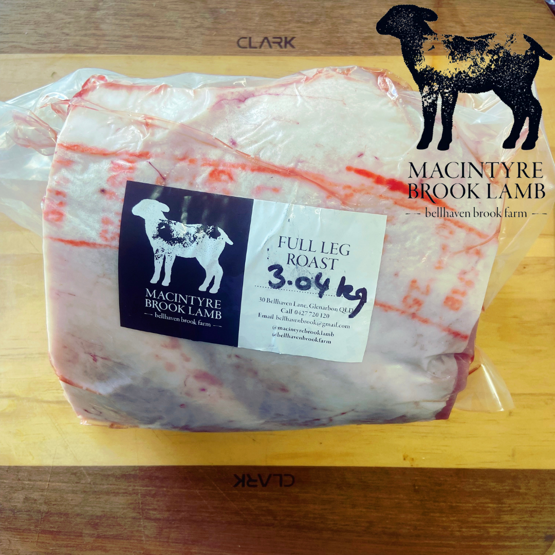 Macintyre Brook Lamb - Full Leg Roast