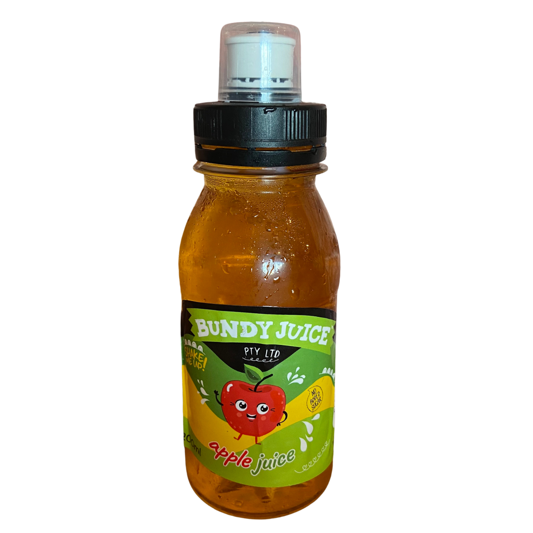Bundy Juice - Apple Juice 100% - 200ml POPTOP